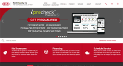 Desktop Screenshot of northcountykia.com
